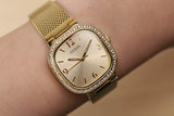  Shop Authentic Guess Tapestry Diamonds Gold Dial Gold Mesh Bracelet Watch for Women - GW0354L2 - Luxxuri