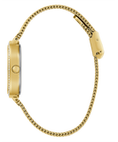  Shop Authentic Guess Quartz Red Dial Gold Mesh Strap Watch For Women - GW0354L4 - Luxxuri