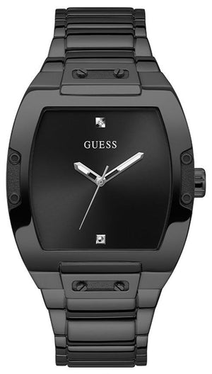  Shop Authentic Guess Trend Black Dial Black Steel Strap Watch for Men - GW0387G3 - Luxxuri