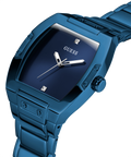 Guess Phoenix Blue Dial Blue Steel Strap Watch for Men  - GW0387G4