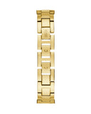  Shop Authentic Guess Gala Diamonds Gold Dial Gold Steel Strap Watch for Women - GW0401L2 - Luxxuri