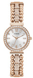  Shop Authentic Guess Gala Diamonds Silver Dial Gold Steel Strap Watch for Women - GW0401L3 - Luxxuri
