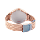  Shop Authentic Guess Soiree Diamonds Rose Gold Dial Rose Gold Mesh Bracelet Watch for Women - GW0402L3 - Luxxuri
