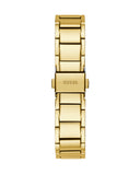  Shop Authentic Guess Solstice Diamonds Gold Dial Gold Steel Strap Watch for Women - GW0403L2 - Luxxuri