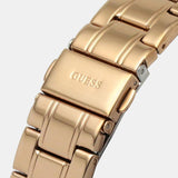 Shop Authentic Guess Glitter Diamonds Pink Dial Rose Gold Steel Strap Watch for Women - GW0405L3 - Luxxuri