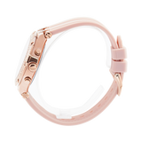  Shop Authentic Guess Heiress Diamonds Rose Gold Dial Pink Rubber Strap Watch for Women - GW0407L3 - Luxxuri