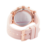  Shop Authentic Guess Heiress Diamonds Rose Gold Dial Pink Rubber Strap Watch for Women - GW0407L3 - Luxxuri
