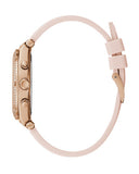  Shop Authentic Guess Heiress Diamonds Rose Gold Dial Pink Rubber Strap Watch for Women - GW0407L3 - Luxxuri
