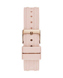  Shop Authentic Guess Heiress Diamonds Rose Gold Dial Pink Rubber Strap Watch for Women - GW0407L3 - Luxxuri