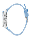  Shop Authentic Guess Athena Active Life Clear White Dial Blue Rubber Strap Watch for Women - GW0409L1 - Luxxuri