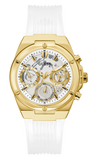  Shop Authentic Guess Athena White Dial White Rubber Strap Watch for Women - GW0409L2 - Luxxuri