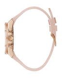  Shop Authentic Guess Athena Rose Gold Dial Rose Gold Rubber Strap Watch for Women - GW0409L3 - Luxxuri