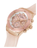  Shop Authentic Guess Athena Rose Gold Dial Rose Gold Rubber Strap Watch for Women - GW0409L3 - Luxxuri