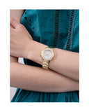  Shop Authentic Guess Crown Jewel Diamonds White Dial Gold Steel Strap Watch for Women - GW0410L2 - Luxxuri