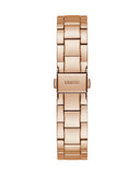  Shop Authentic Guess Crown Jewel Multifunction Diamonds White Dial Rose Gold Steel Strap Watch For Women - GW0410L3 - Luxxuri