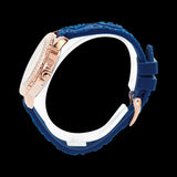  Shop Authentic Guess Crown Jewel Diamonds White Dial Blue Rubber Strap Watch for Women - GW0411L2 - Luxxuri