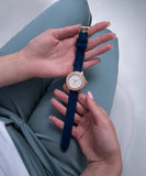  Shop Authentic Guess Crown Jewel Diamonds White Dial Blue Rubber Strap Watch for Women - GW0411L2 - Luxxuri