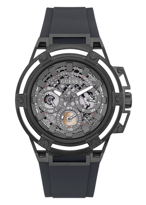  Shop Authentic Guess Matrix Multifunction Grey Dial Grey Rubber Strap Watch for Men - GW0423G3 - Luxxuri