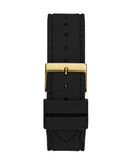  Shop Authentic Guess Princess Crystals Gold Dial Black Silicone Strap Watch For Women - GW0439L2 - Luxxuri