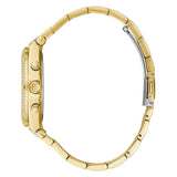  Shop Authentic Guess Heiress Multifunction Diamonds Gold Dial Gold Steel Strap Watch for Women - GW0440L2 - Luxxuri