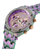  Shop Authentic Guess Heiress Multifunction Diamonds Purple Dial Purple Steel Strap Watch for Women - GW0440L3 - Luxxuri
