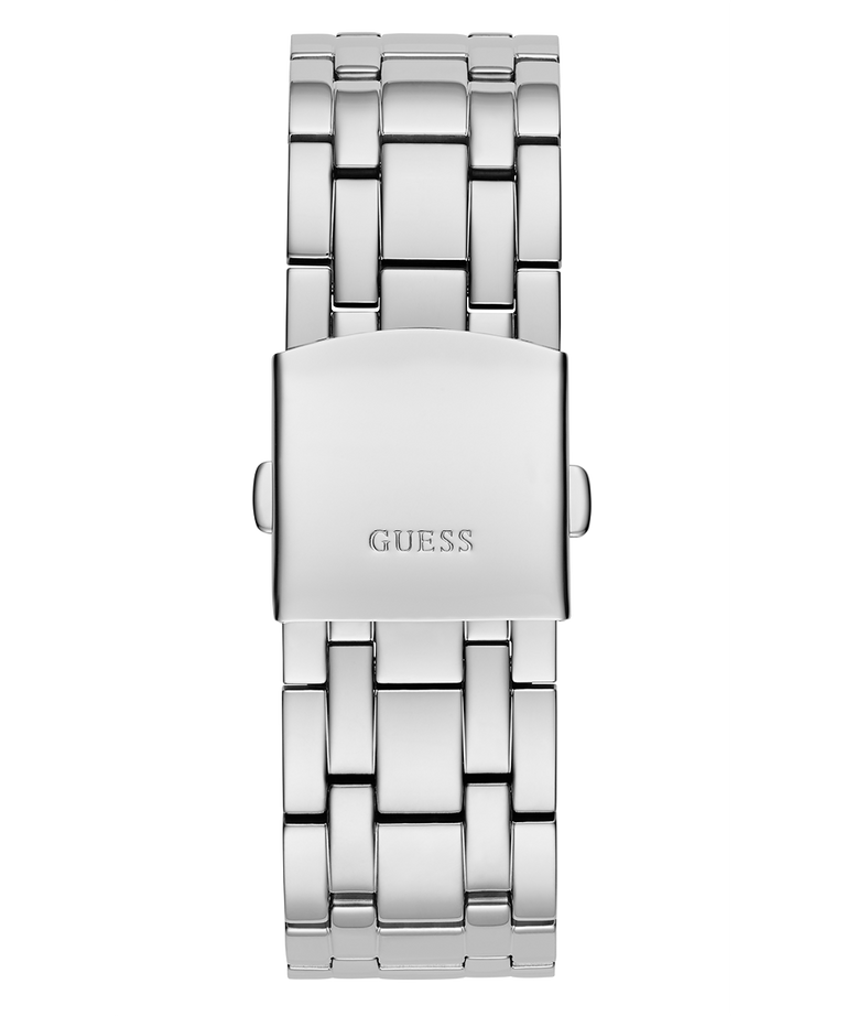  Shop Authentic Guess Multi Function Diamonds Silver Dial Silver Steel Strap Watch For Men - GW0455G1 - Luxxuri