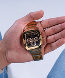  Shop Authentic Guess Phoenix Multi Function Black Dial Gold Steel Strap Watch for Men - GW0456G1 - Luxxuri