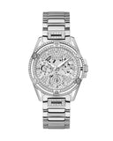  Shop Authentic Guess Queen Quartz Silver Dial Silver Steel Strap Watch For Women - GW0464L1 - Luxxuri
