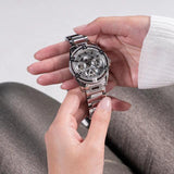  Shop Authentic Guess Queen Quartz Silver Dial Silver Steel Strap Watch For Women - GW0464L1 - Luxxuri