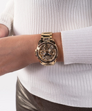  Shop Authentic Guess Queen Multifunction Rose Gold Dial Rose Gold Steel Strap Watch For Women - GW0464L3 - Luxxuri