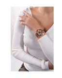  Shop Authentic Guess Queen Multifunction Rose Gold Dial Rose Gold Steel Strap Watch For Women - GW0464L3 - Luxxuri