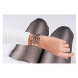  Shop Authentic Guess Queen Multifunction Rose Gold Dial Rose Gold Steel Strap Watch For Women - GW0464L3 - Luxxuri