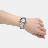  Shop Authentic Guess Night Life Clear Silver Dial Silver Steel Strap Watch for Women - GW0470L1 - Luxxuri