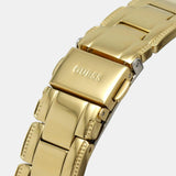 Shop Authentic Guess Crystal Clear Analog Gold Dial Gold Steel Strap Watch for Women - GW0470L2 - Luxxuri