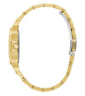  Shop Authentic Guess Deco Quartz Crystals Gold Dial Gold Steel Strap Watch For Women - GW0472L2 - Luxxuri
