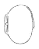  Shop Authentic Guess Iconic Diamonds Silver Dial Silver Mesh Bracelet Watch For Women - GW0477L1 - Luxxuri