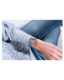  Shop Authentic Guess Iconic Diamonds Silver Dial Silver Mesh Bracelet Watch For Women - GW0477L1 - Luxxuri