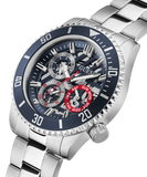 Shop Authentic Guess Axle Multifunction Black Dial Silver Steel Strap Watch For Men - GW0488G1 - Luxxuri
