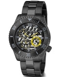  Shop Authentic Guess Axel Multifunction Black Dial Black Steel Strap Watch For Men - GW0488G3 - Luxxuri