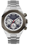  Shop Authentic Guess Empire Quartz Black Dial Silver Steel Strap Watch For Men - GW0489G1 - Luxxuri