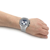  Shop Authentic Guess Empire Quartz Black Dial Silver Steel Strap Watch For Men - GW0489G1 - Luxxuri