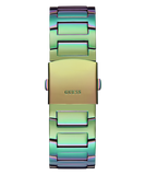  Shop Authentic Guess King Iridescent Multifunction Multicolor Dial Purple Steel Strap Watch For Men - GW0497G3 - Luxxuri