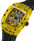  Shop Authentic Guess Phoenix Chronograph Black Dial Black Rubber Strap Watch for Men - GW0499G2 - Luxxuri