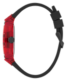  Shop Authentic Guess Phoenix Multifunction Analog Red Dial Black Silicone Strap Watch For Men - GW0499G4 - Luxxuri