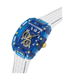  Shop Authentic Guess Phoenix Multifunction Blue Dial White Rubber Strap Watch for Men - GW0499G6 - Luxxuri