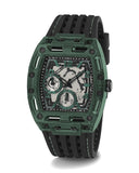  Shop Authentic Guess Phoenix Analog Black Dial Black Silicone Strap Watch For Men- GW0499G7 - Luxxuri