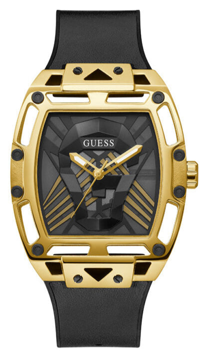  Shop Authentic Guess Legend Black Dial Black Rubber Strap Watch For Men - GW0500G1 - Luxxuri