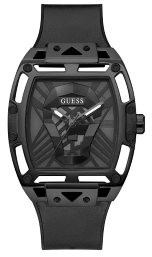  Shop Authentic Guess Legend Black Dial Black Silicone Strap Watch For Men - GW0500G2 - Luxxuri