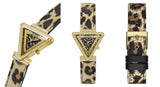  Shop Authentic Guess Fame Quartz Animal Print Dial Multicolor Leather Strap Watch For Women - GW0504L3 - Luxxuri