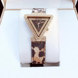  Shop Authentic Guess Fame Quartz Animal Print Dial Multicolor Leather Strap Watch For Women - GW0504L3 - Luxxuri